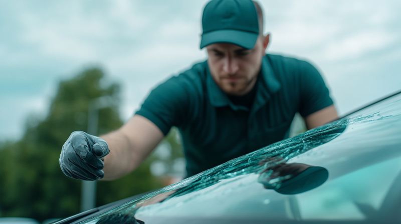Windshield leak repair